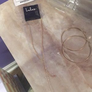 Lulus gold jewelry!